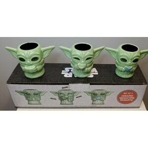 Geeki Tikis Star Wars  The Child Mini Muglets | Set of 3 | New in Box 2 oz